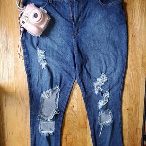 Size 3x Fashion Nova High Waist Skinny Jeans